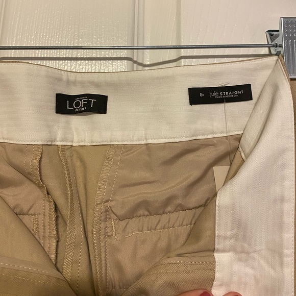 NWT LOFT Khaki Pants - Picture 3 of 5
